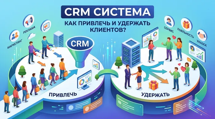 CRM система. Как привлечь и удержать клиентов?