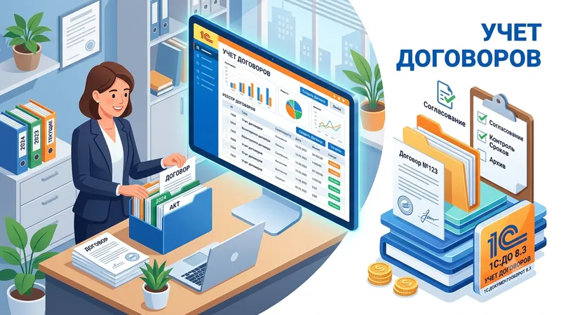 Учет договоров в 1С 8.3