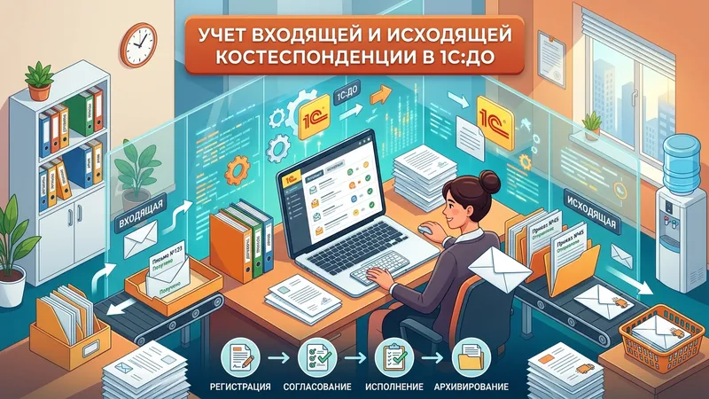Учет входящей и исходящей корреспонденции