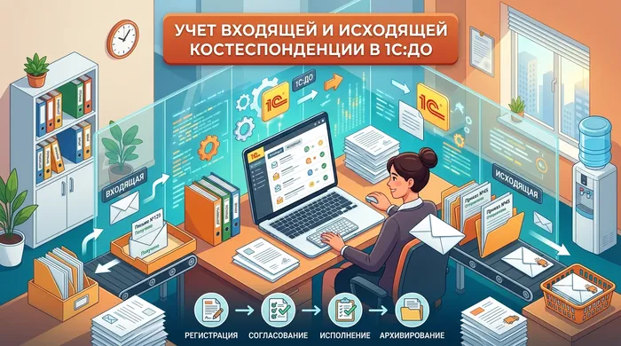 Учет входящей и исходящей корреспонденции